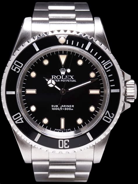 rolex precision swiss 1990|1990 rolex submariner value.